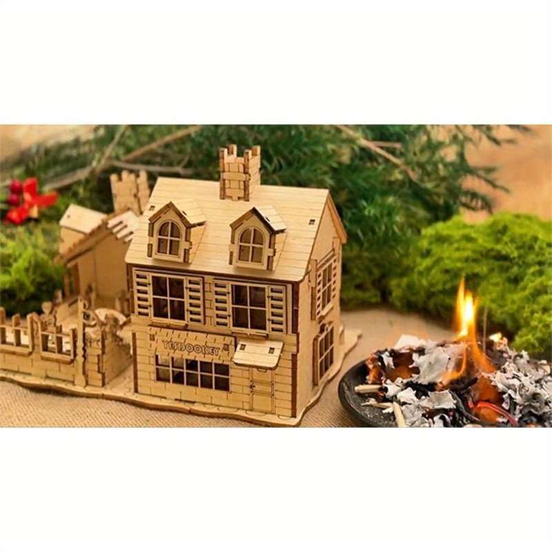 3D Building Model Puzzle Set Items War House