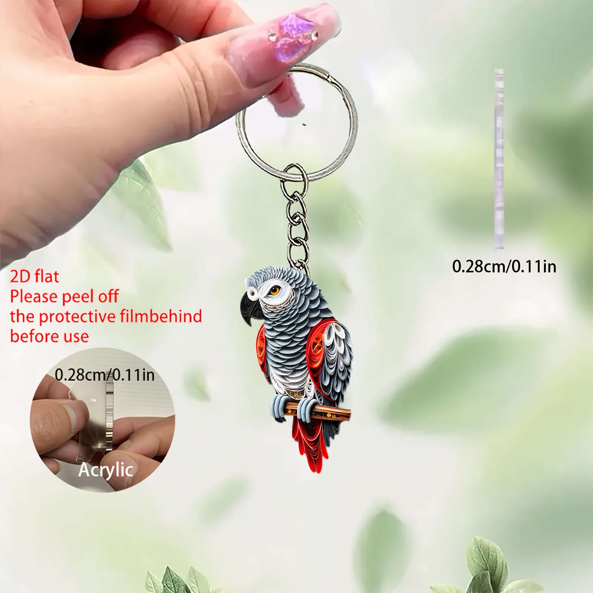 Keychain Ornament Quantity