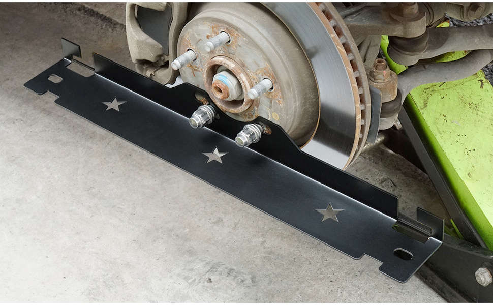 2-Piece High-Quality Iron Wheel Alignment Tool Board