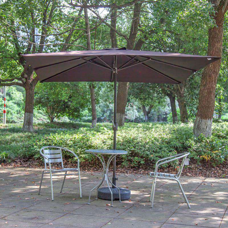 Sun Umbrella Color Brown Without Base Size2.5X2.5