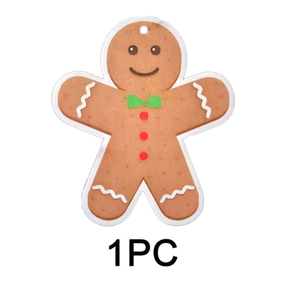 Car Interior Decor Items Gingerbread Men 3 Pack Set