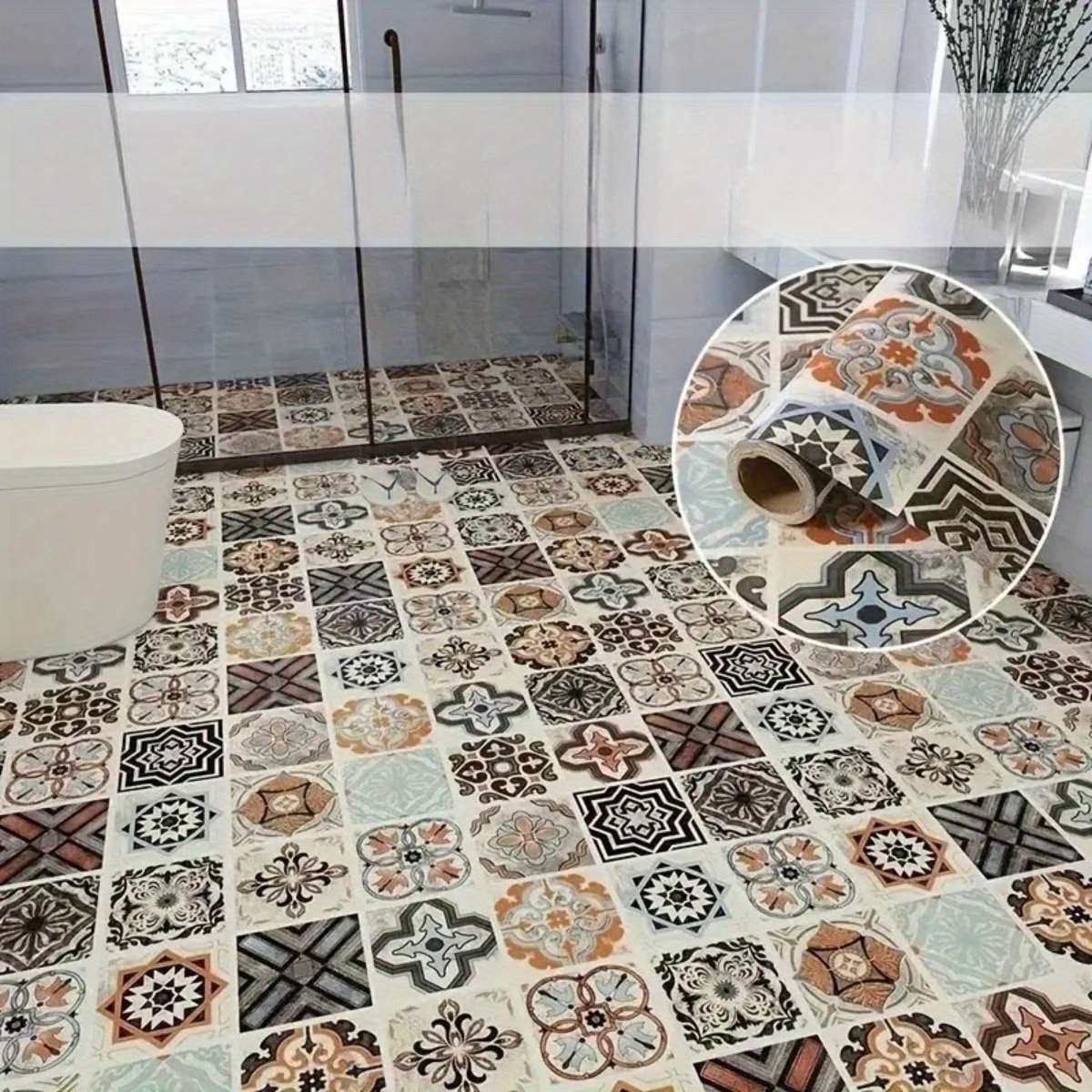 Floor Stickers Color B1 Size 60Cmx100Cm