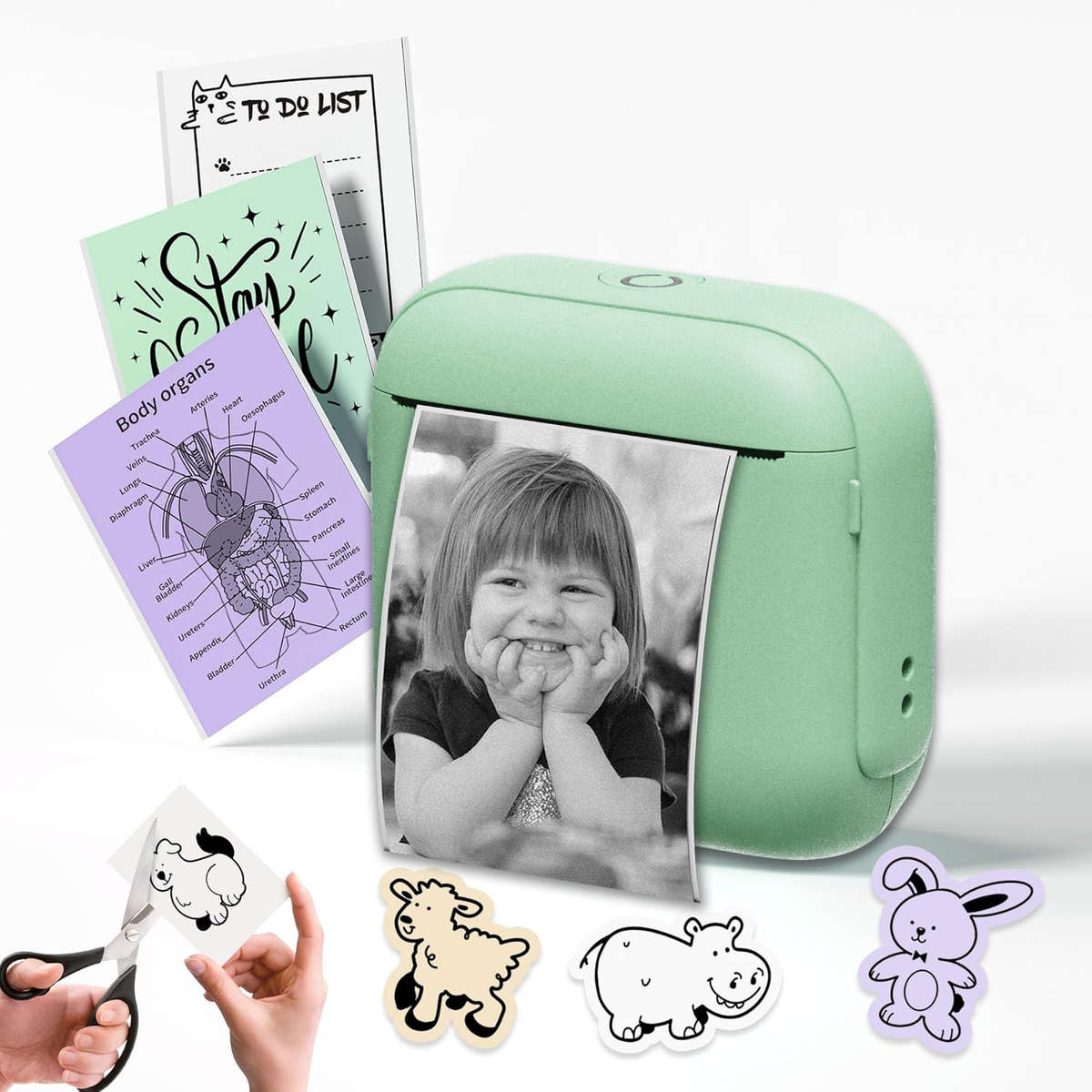 Printer Color Green