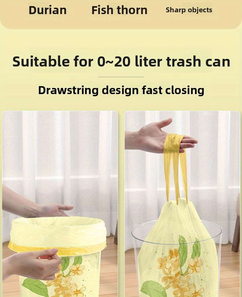 Trash Bag200 Pieces2 Rolls