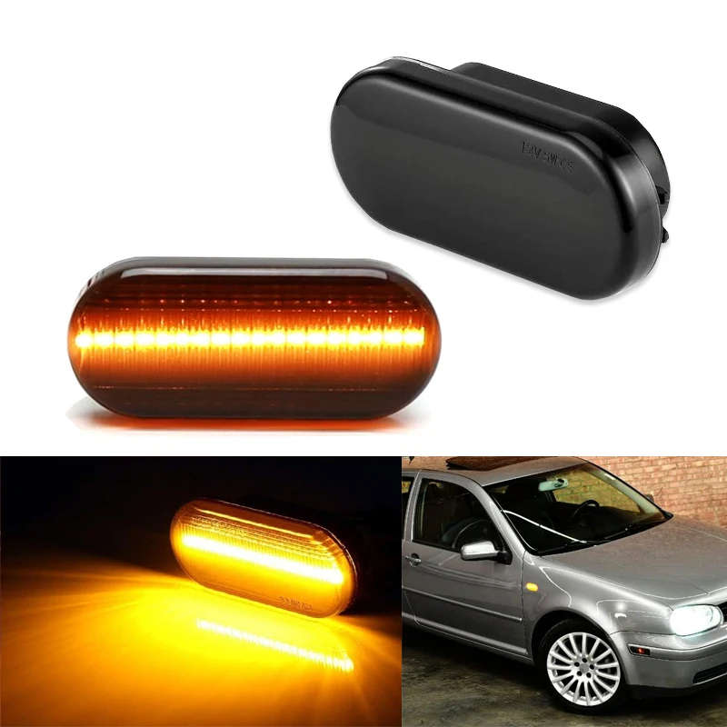 Car Lights Color 2Pcs Black Not Dynamic
