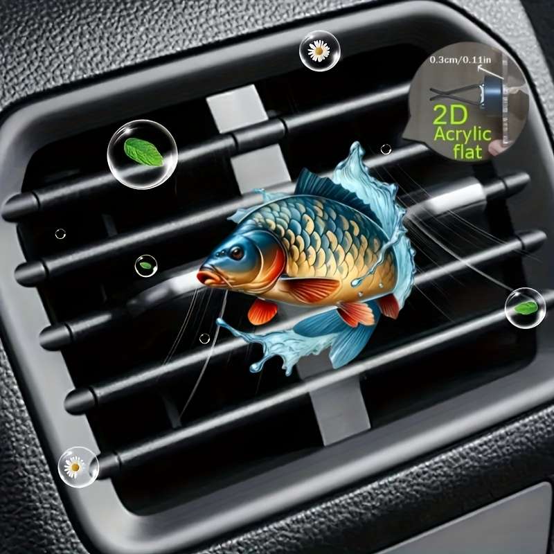 Car Interior Decor Style Small Fish