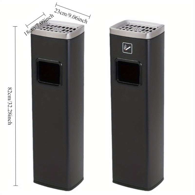 Garbage Can Color White High 1 Size82*23*18Cm