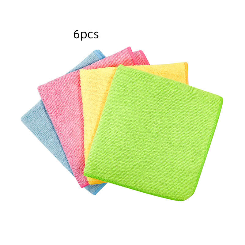Rag Color Random Color Quantity 6Pcs