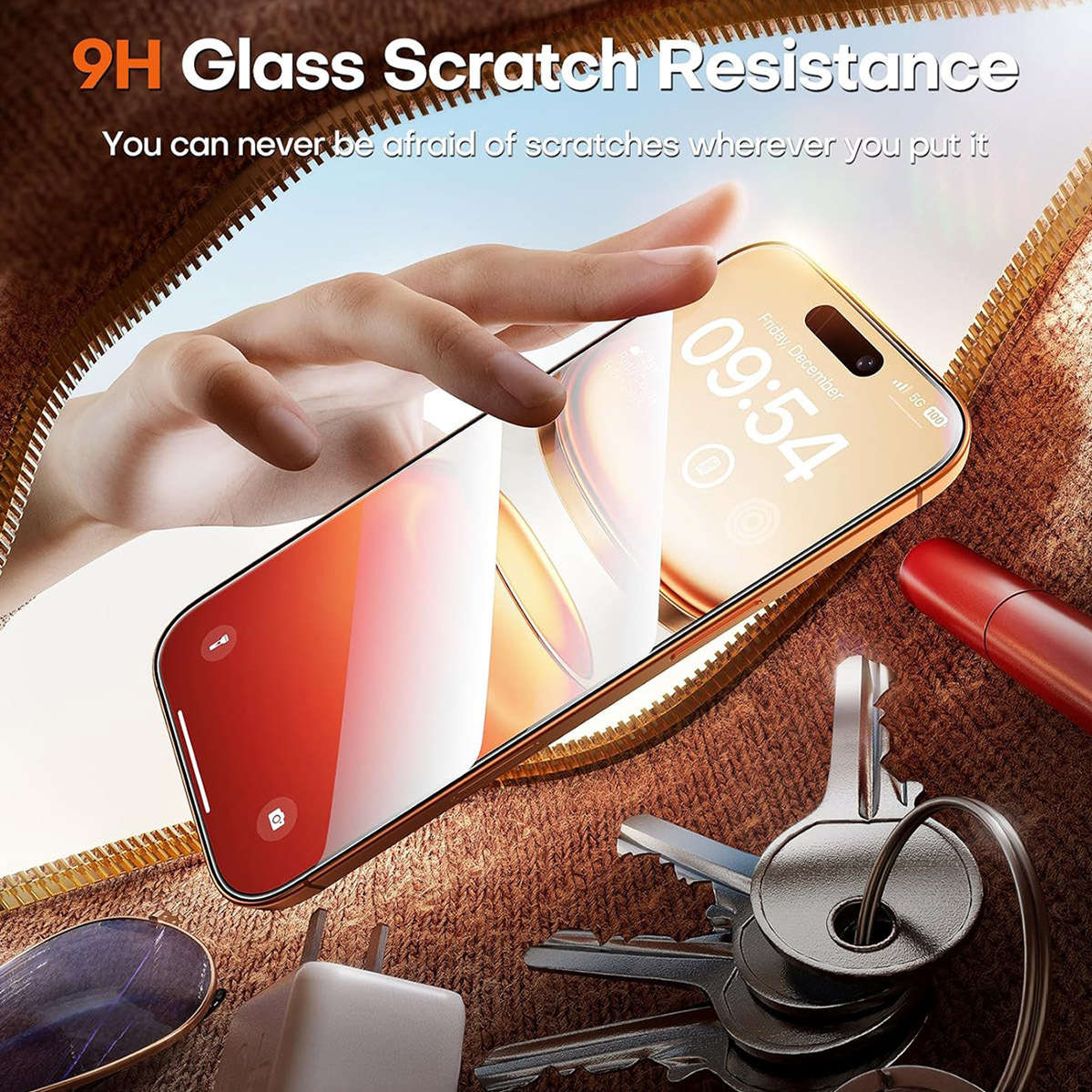 Screen Protector Compatible Model Iphone 12 Mini Quantity 6Pcs