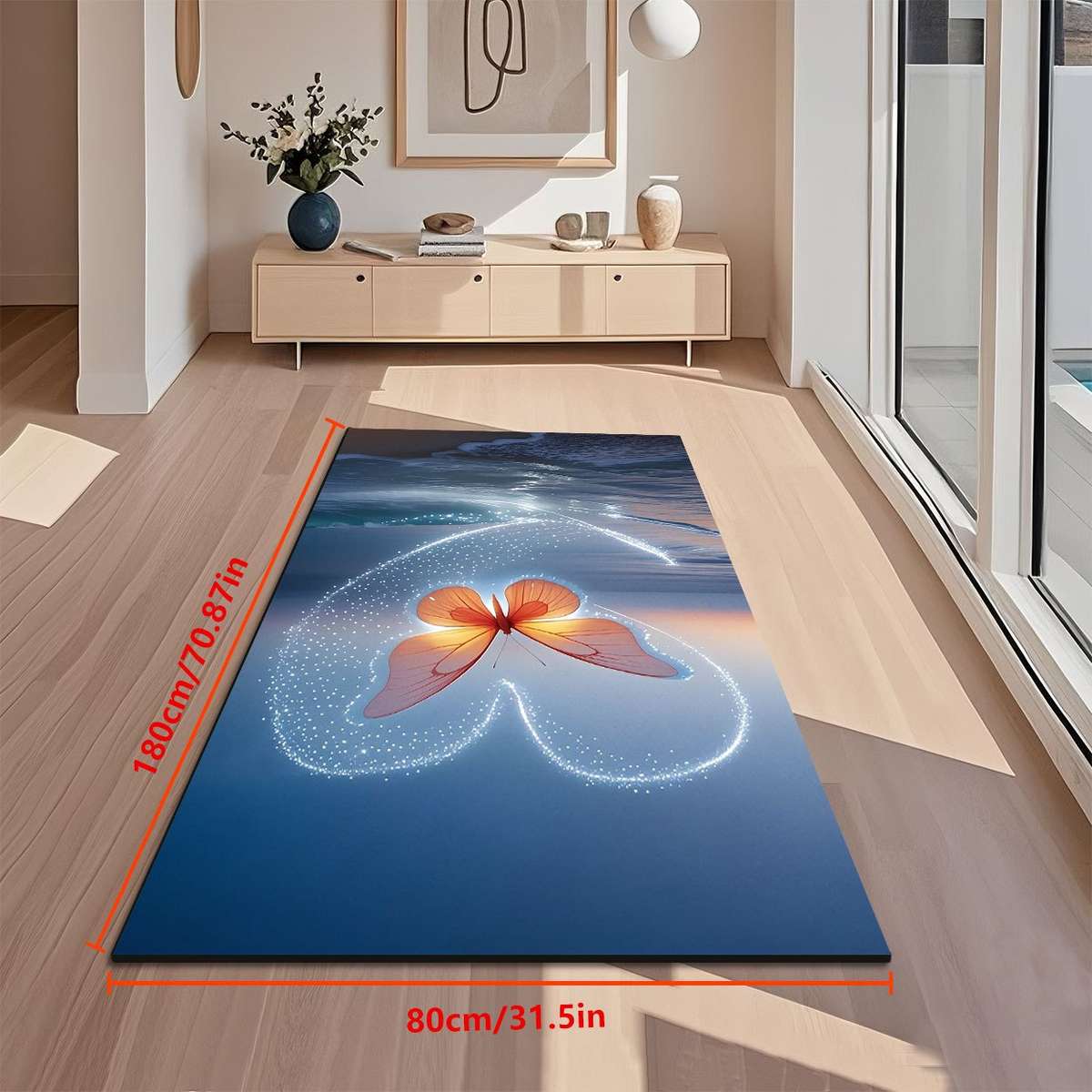 Yoga Mat 80*180Cm31.5*70.87In