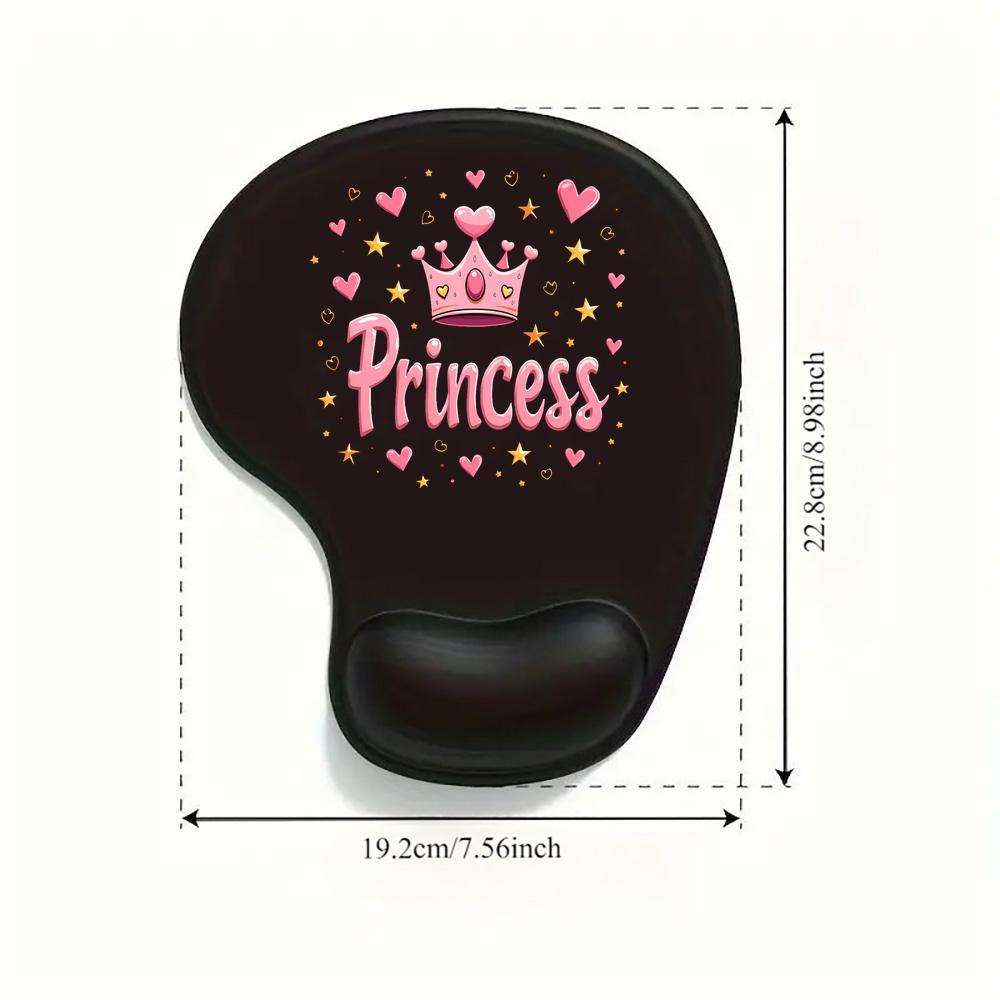 Versatile Stable Cute Princess Themed Mouse Desk For Graphic Designers Pink