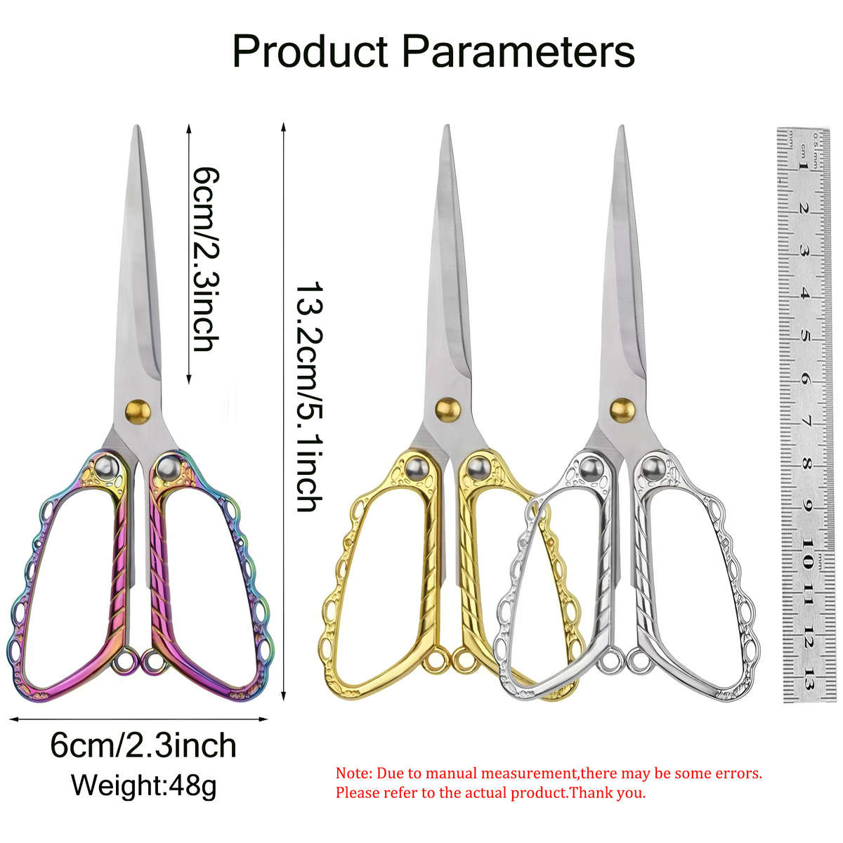 Scissors Style High Quality Scissors Silvery