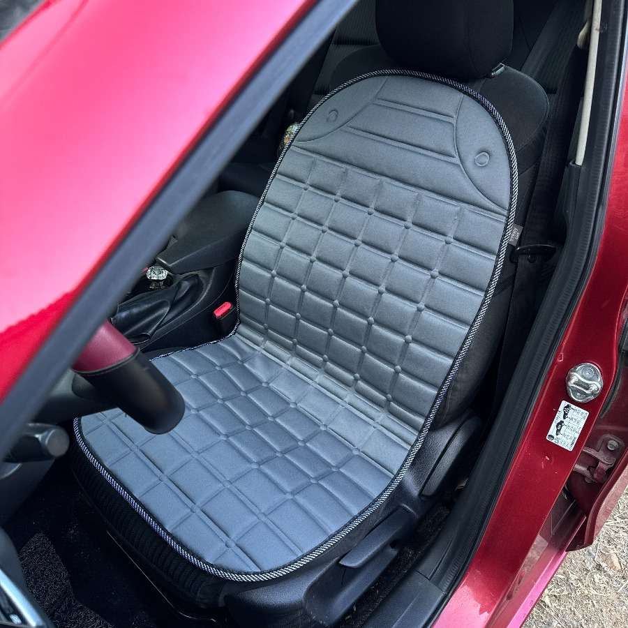 Car Seat Cushion Grey Size 2 Seats