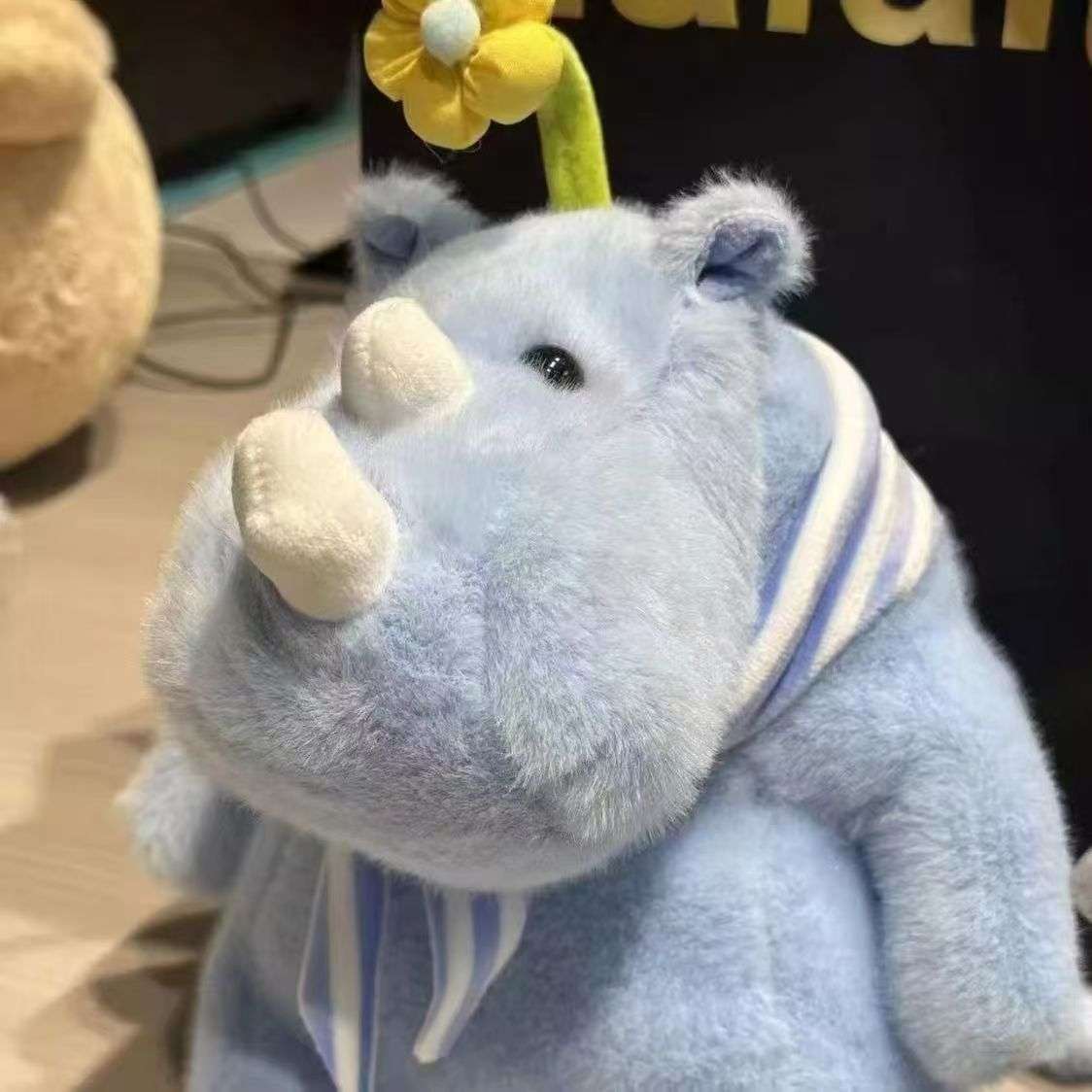 Plush Toyss color Blue Scarf Quantity 1pc