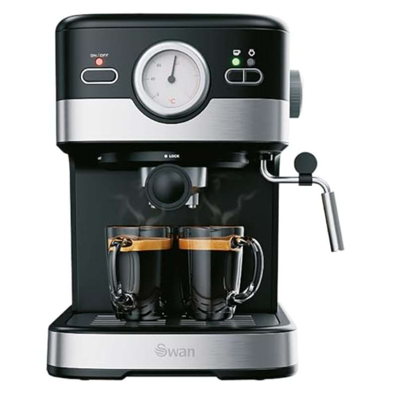 Coffee Machine Color Silveryblack