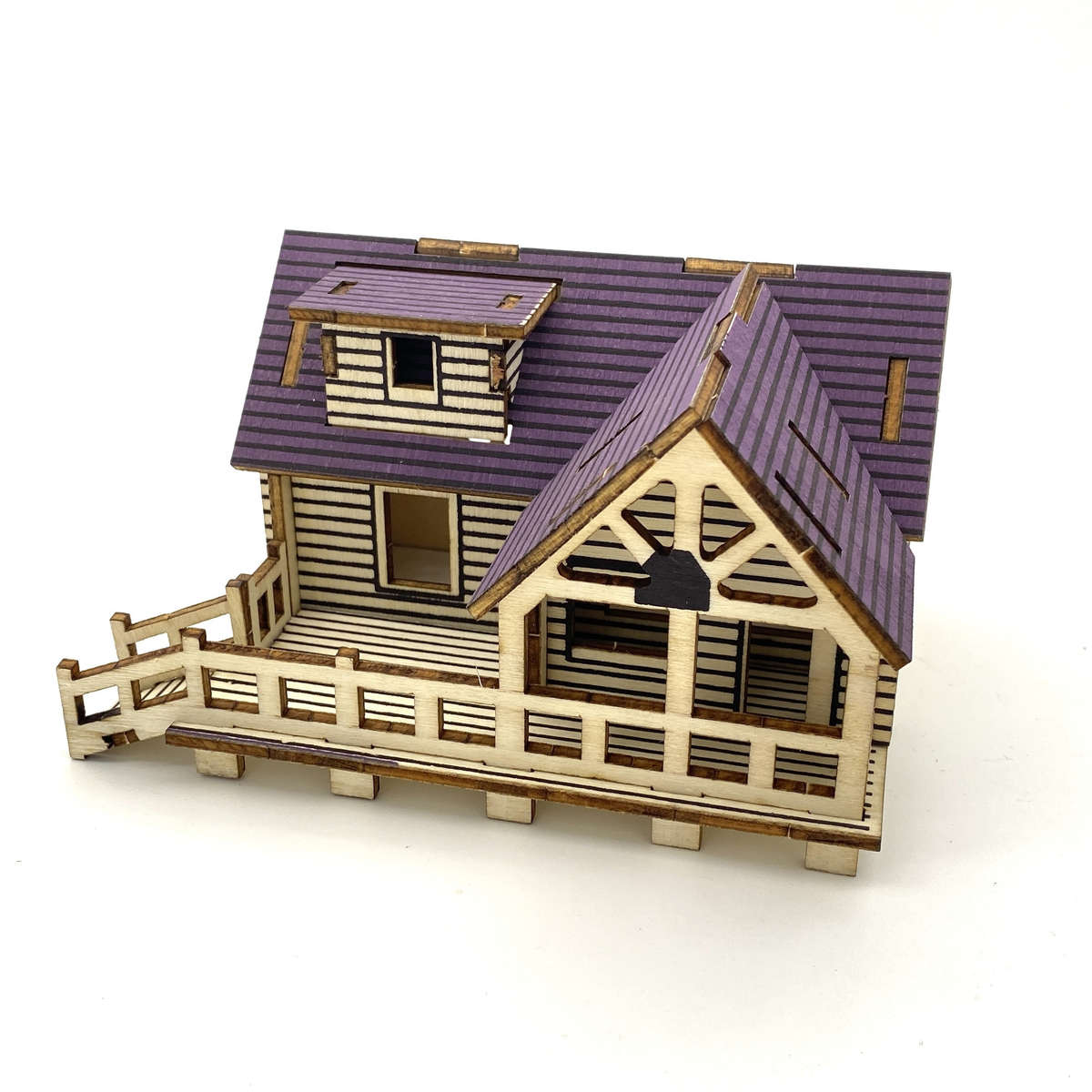 3D Building Model Puzzle Set