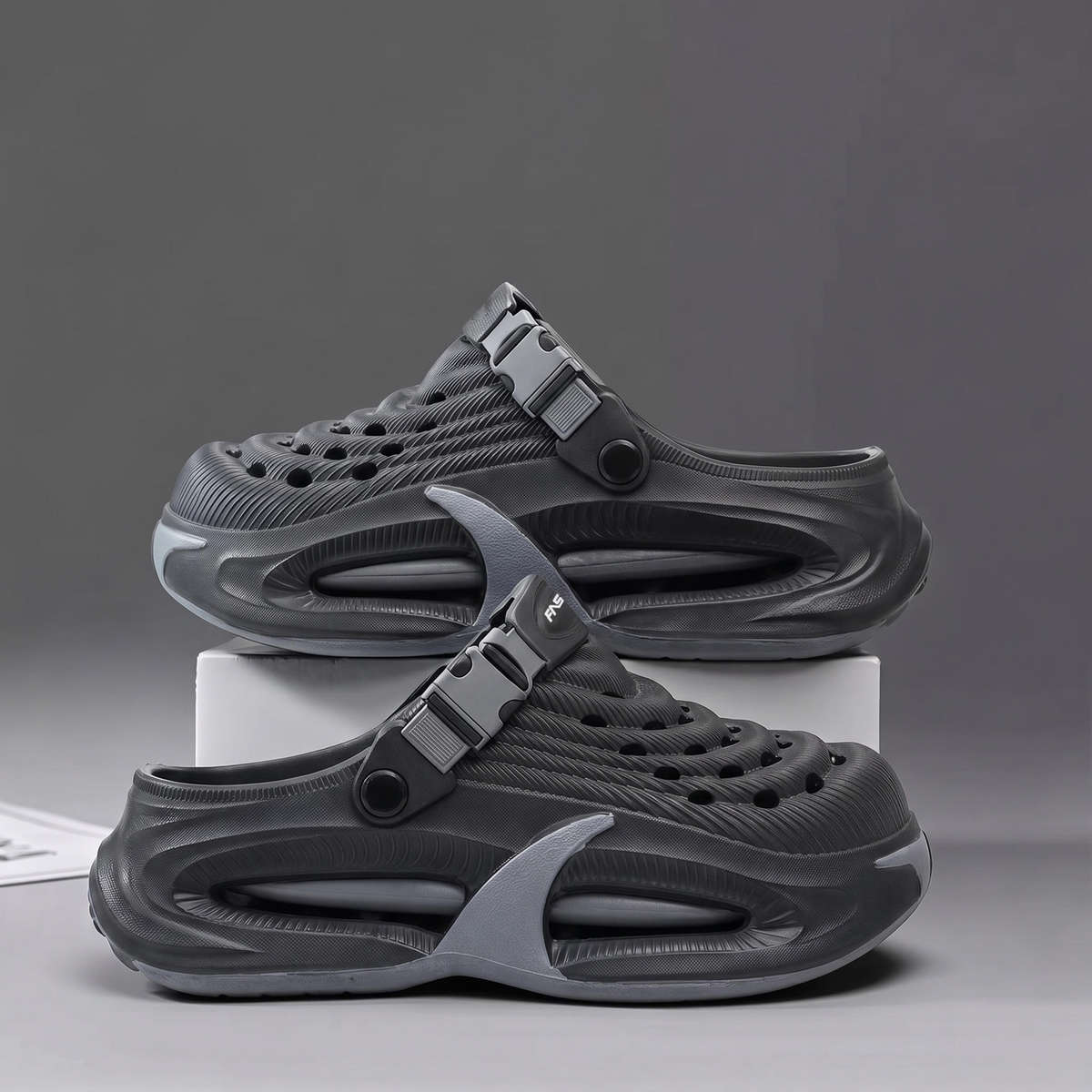 Sandals Color Black Size Uk 8.5 9