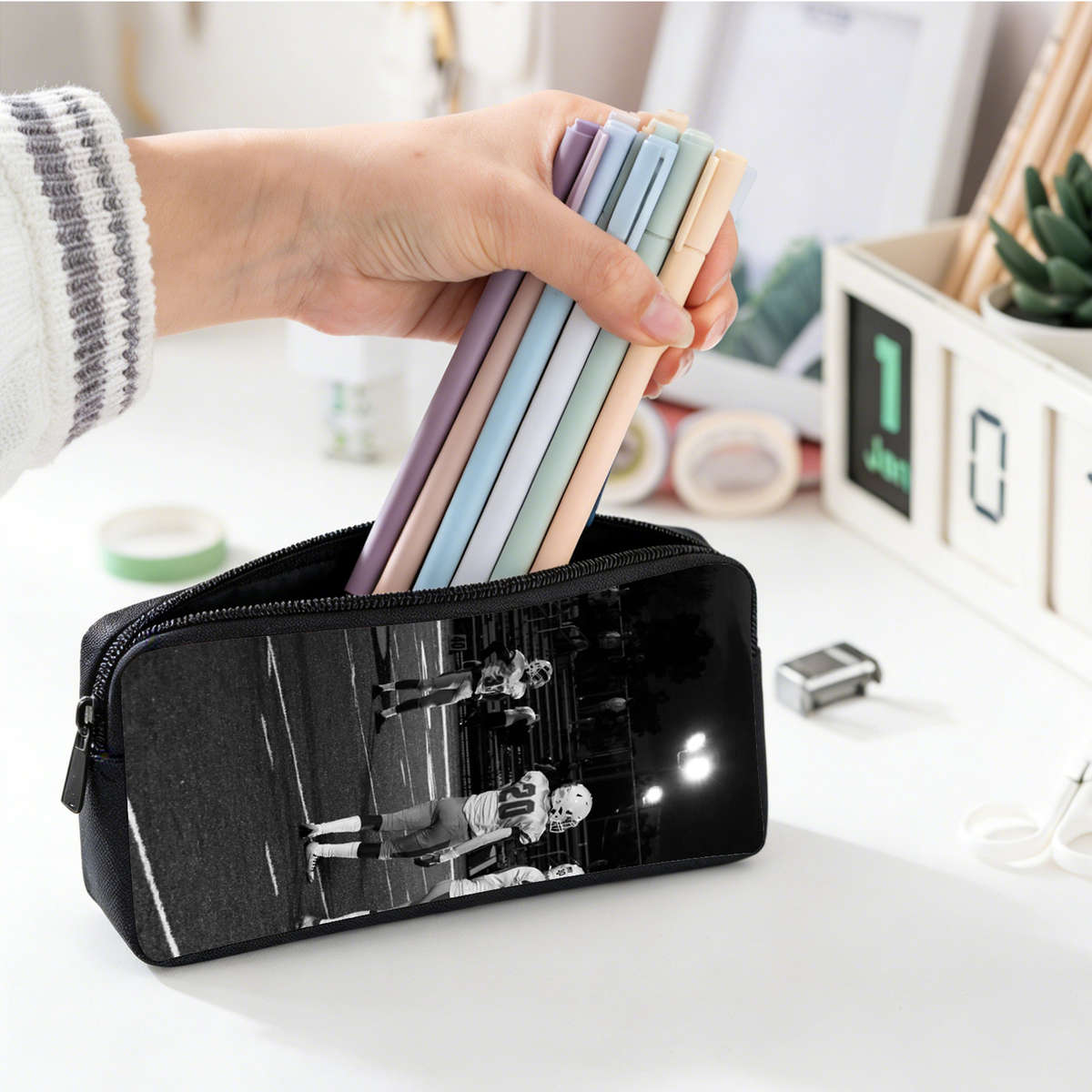 Men S Backpack 1 Pencil Case Size One Size