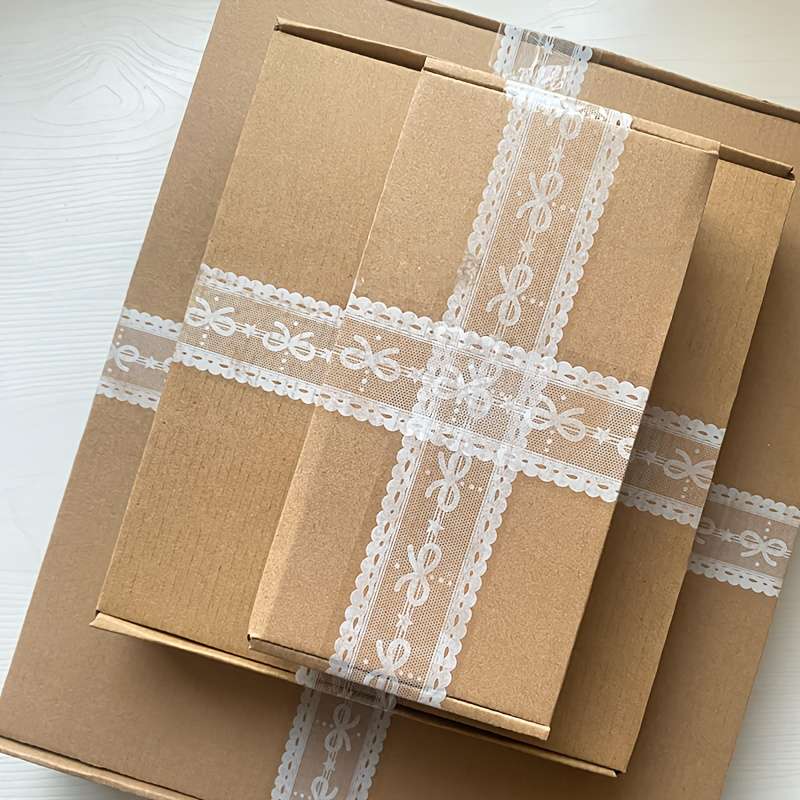 Adhesive Tape Color White Lace Quantity1 Roll