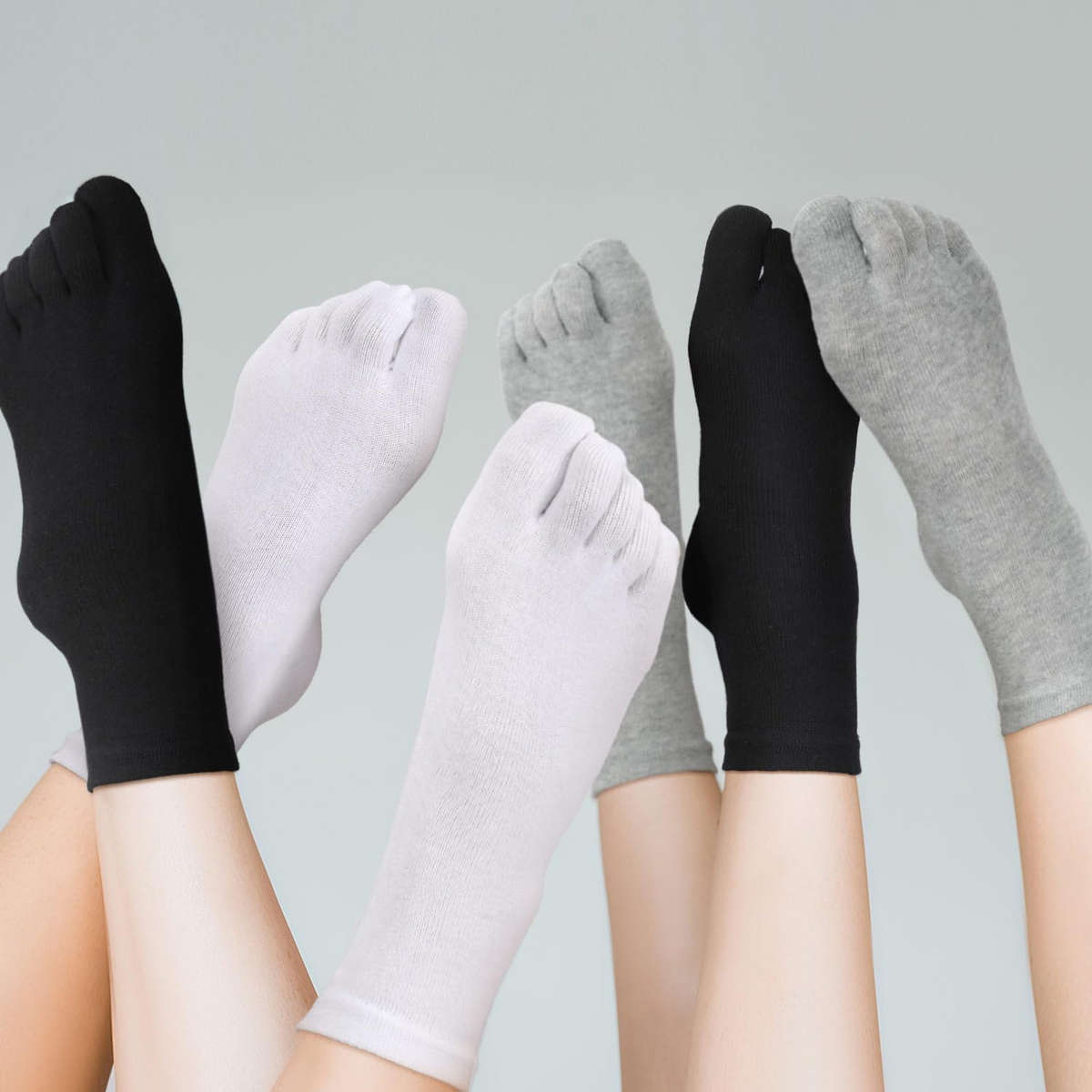 Women S Socks Color 2 White 1 Black