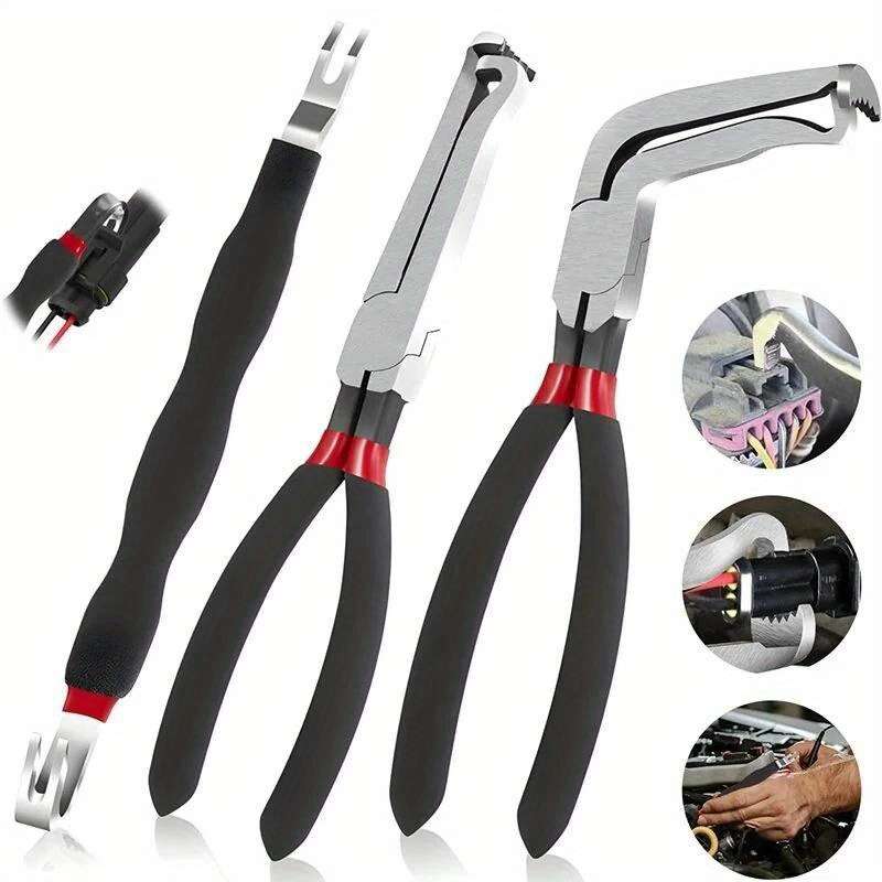 3-Piece Durable Car Disconnect Pliers Set