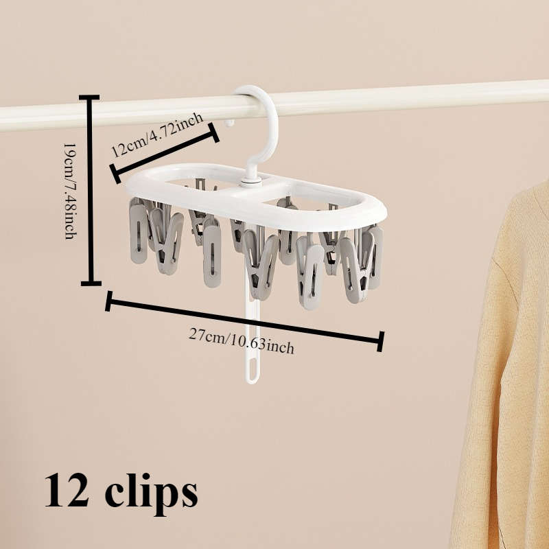 Clothes Rack Sky Gray Size 2 Pack18 Clips