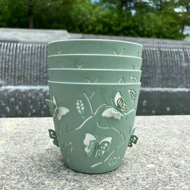 Flowerpot Color White Quantity3Pcs New