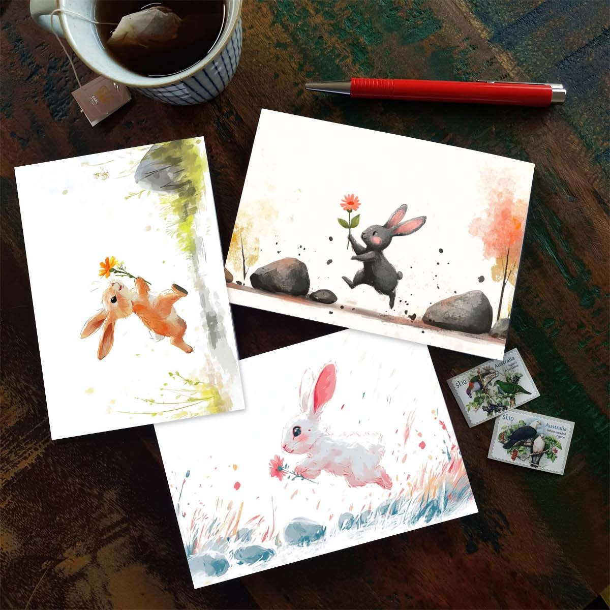 Greeting Cards Quantity 6Pcs