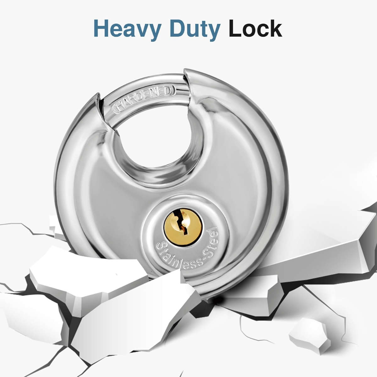 Car Lock Color Silvery Quantity2Pcs