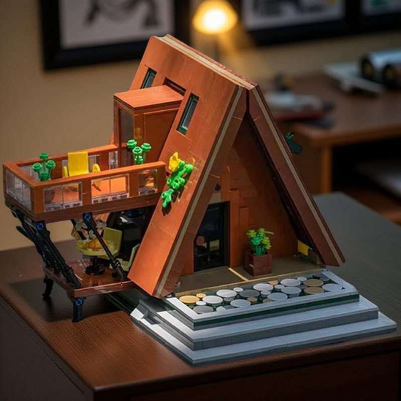 3D Model Desktop Ornaments Model Jd038 Stylelog Cabin