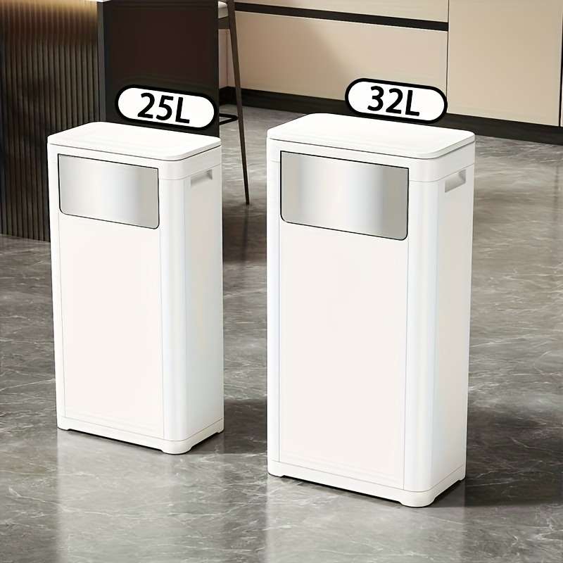 Garbage Can Color White Model6.6 Gallons 25L