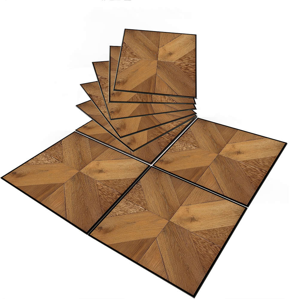 Self Adhesive Floor Stickers 30.0X30.0Cm 10Pcs