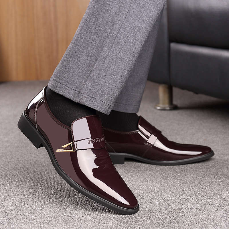 Mens Leather Shoes Color Dark Brown Sizeuk 10