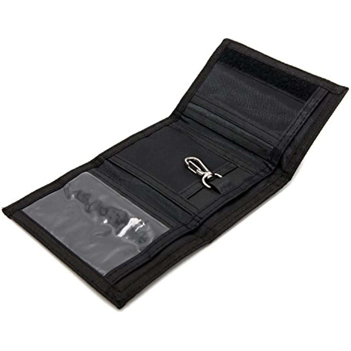 Camouflage Trifold Canvas Coin Purse Wallet