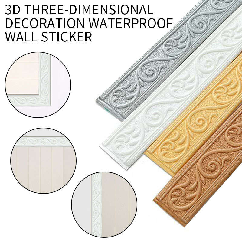 Skirting Board White Size 228*6Cm89.7*2.36Inch