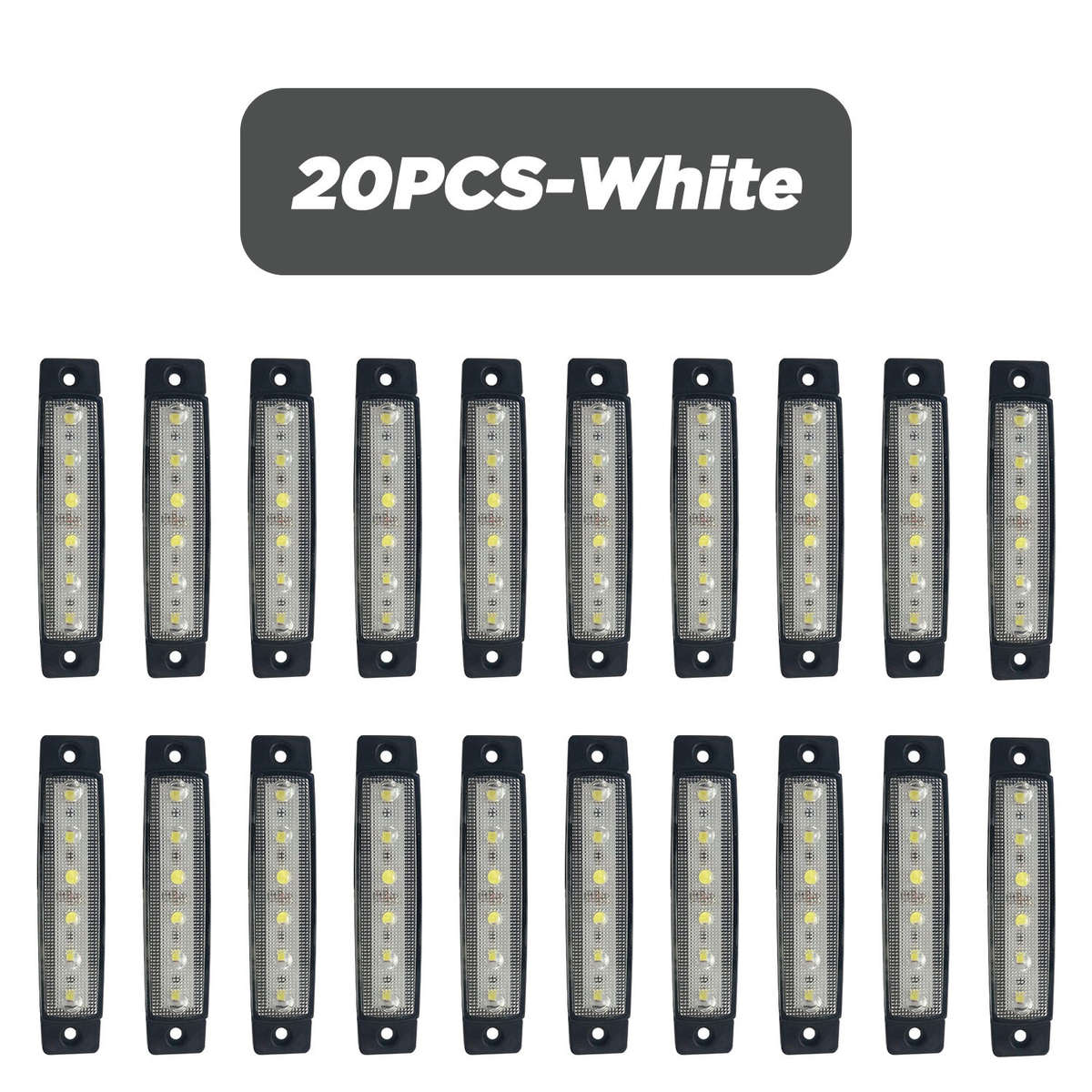 Car Lights Color White Quantity 20Pcs