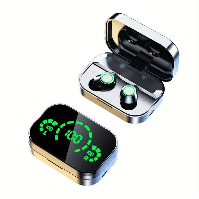 Rechargeable Wireless Earbuds Headphones Headset