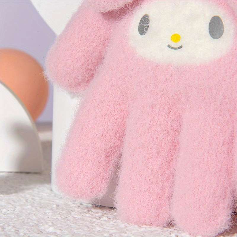 Winter Gloves Color Pink Melody