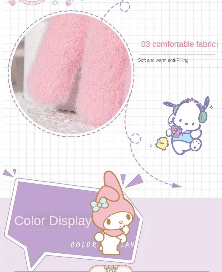 Winter Gloves Color Pink Melody