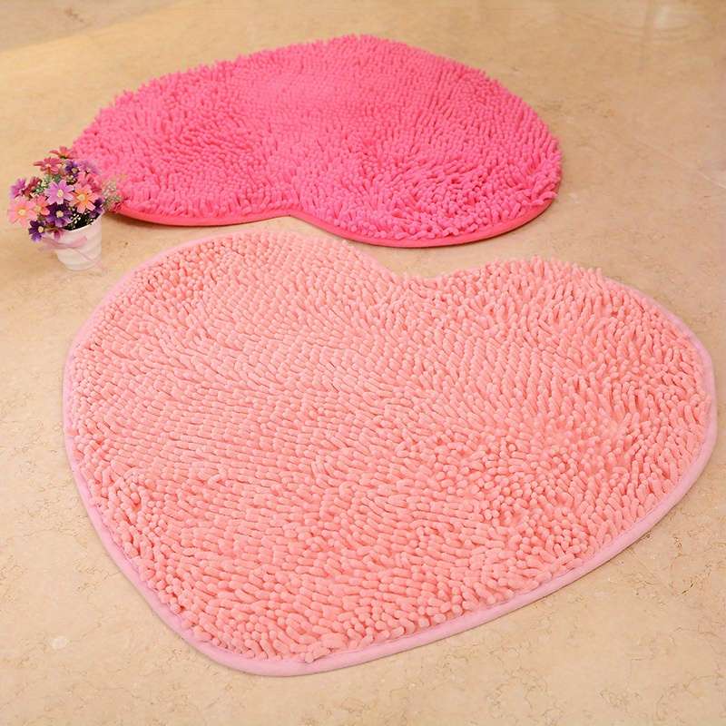 Floor Mats Color Pink Size 40X50Cm 15.7X19.7Inch