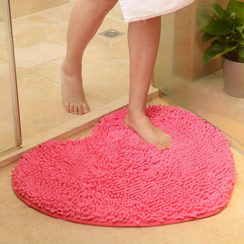 Floor Mats Color Pink Size 40X50Cm 15.7X19.7Inch