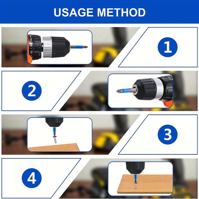 Screwdriver Bit Tool Set Quantity 6 Pieces