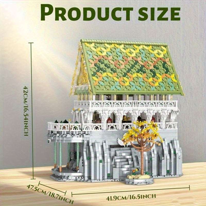 3D Building Model Puzzle Set Model Bk 33244