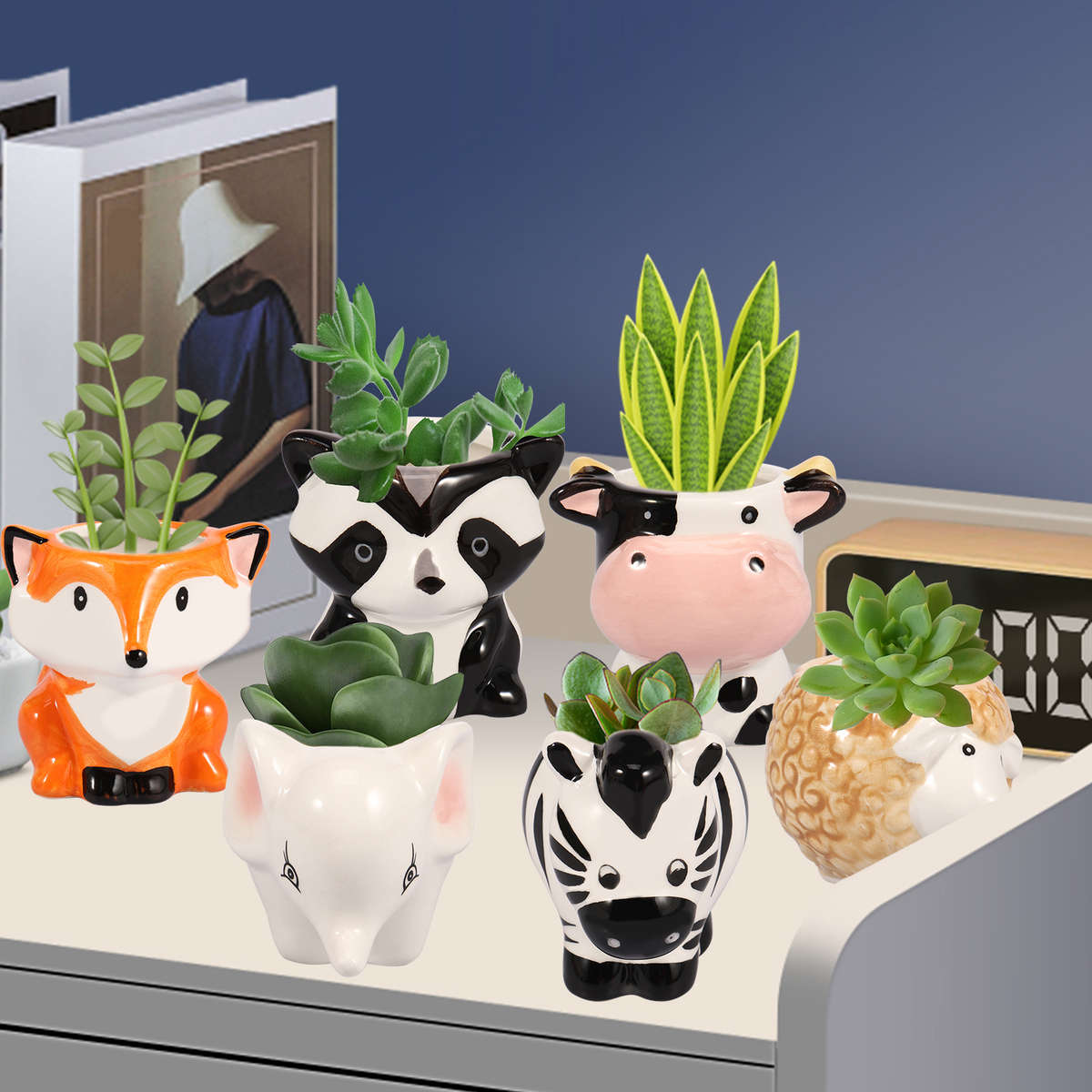 Flowerpot Quantity 6-Piece Set