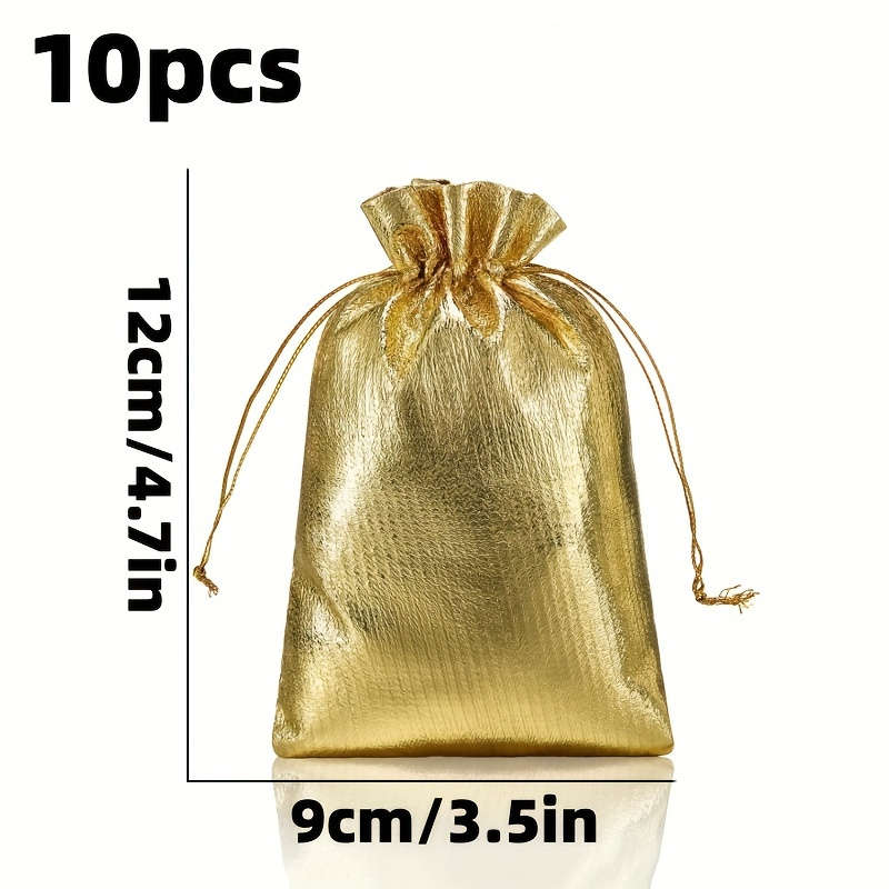 Gift Bags Color Silvery Size 7.01 X 8.99Cm