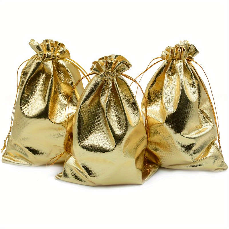Gift Bags Color Silvery Size 7.01 X 8.99Cm