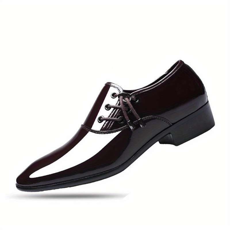 Mens Leather Shoes Color Black Sizeuk 9.5