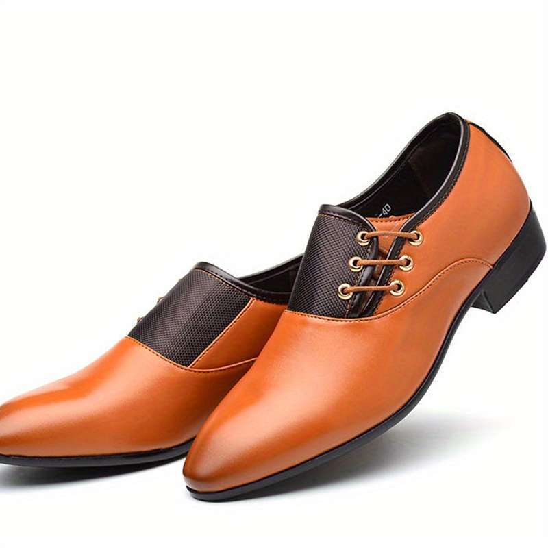 Mens Leather Shoes Color Yellow Sizeuk 10.5