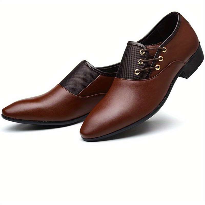 Mens Leather Shoes Color Coffee Color Sizeuk 5.5