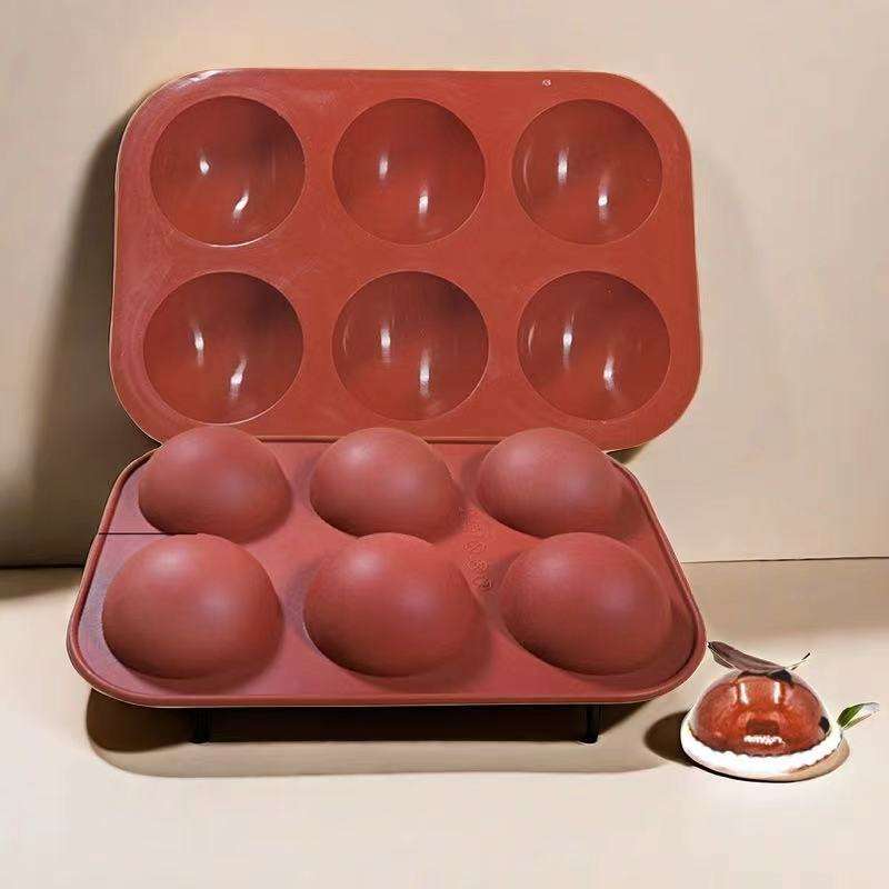 Suitable For Baking Molds Quantity 2Pcs Brick Red